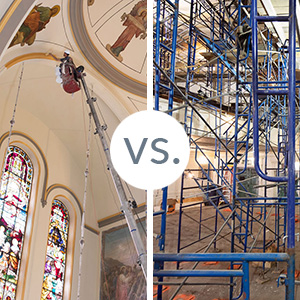 Boom vs. Scaffold