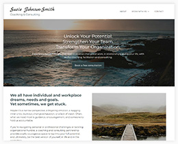 New site design for Suzie Johnson-Smith